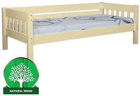 Posteľ Lucas 90x200 borovica lak