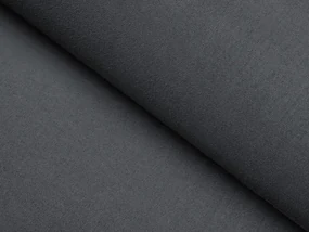 Biante Okrúhly obrus/imitácia brúsenej kože Alcantara ALC-016 Antracitovo sivý Ø 40 cm