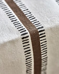 House Doctor Úložný textilný box Vibes Light Brown – set 3 ks