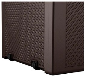 Tmavohnedý záhradný úložný box Emily – Keter