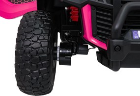 Ramiz Elektrická bugina Gravity pre deti ružová + pohon 4x4 + diaľkové ovládanie