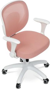 Detská otočná stolička ružová KA-K1062 PINK