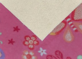 Koberce Breno Metrážny koberec PAPILLON 66, šíře role 400 cm, ružová, viacfarebná