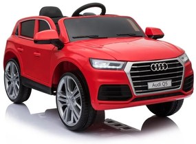 LEAN  TOYS ELEKTRICKÉ AUTÍČKO AUDI Q5 - NELAKOVANÉ - ČERVENÉ - 2023