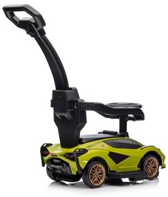 Lean Toys Detské odrážadlo Lamborghini QLS-996T s rúčkou - zelené