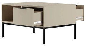 Konferenční stolek Austin 80 cm kašmír/černá
