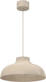Závesný luster na lanku BASCA 1xE27/15W/230V béžový
