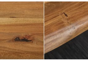 Jedálenský stôl Mammut 240x100cm Masív drevo Acacia  - Komfort-nábytok