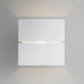Moderné nástenné svietidlo biele 9,7 cm - Transfer Groove