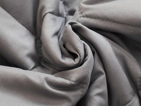 XPOSE® Prešívaný chránič matraca Exclusive- sivý 90x200 cm