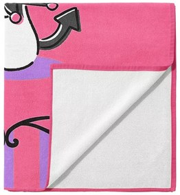 Carbotex Bavlnená froté osuška 70x140 cm - Kuromi Roztomilá Rebelka
