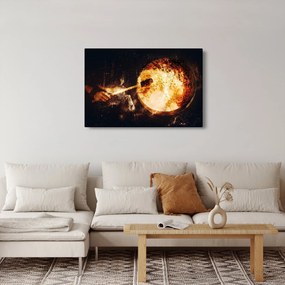 Obraz - Šamanská bubon (90x60 cm)