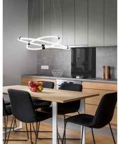 Eglo 39839 - LED luster na lanku BANDERILLAS LED/22W/230V