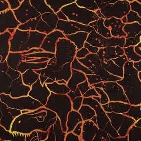 Jerry Fabrics Obliečky z mikrovlákna 140x200 + 70x90 cm - Jurský svet "Volcano 01"