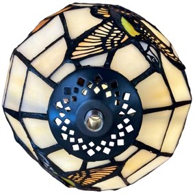 Závesná lampa Tiffany Ø15 KOLIBRÍK