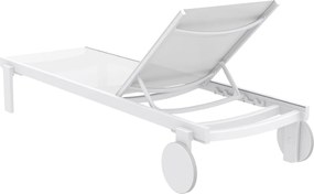 CASABLANCA záhradné lehátko black/black