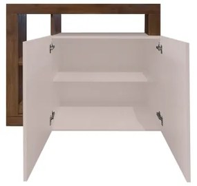 Komoda LENOR kašmír/dub