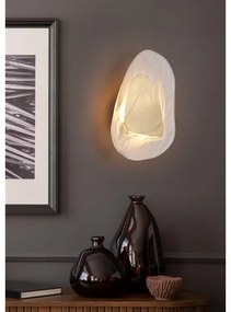 Searchlight 32983PB - LED nástenné svietidlo DESTINY LED/8W/230V biela