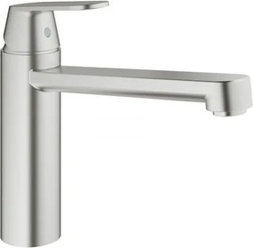 Grohe Eurosmart Cosmopolitan drezová batéria s otočným ramienkom supersteel 30193dc0 G30193DC0