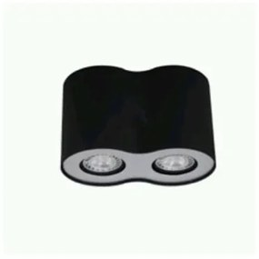 Moderné svietidlo AZZARDO NEOS 2 black/alu AZ0609