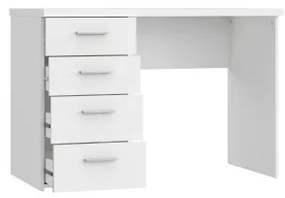 Písací stôl GINO biely