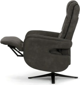 Polohovacie kreslo sivé, elektrické TV-C5590 SIL3