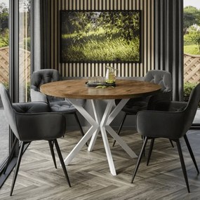 Okrúhly rozkladací jedálensky stôl MARION