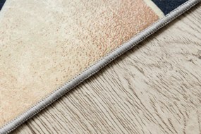 Dywany Łuszczów, Kusový koberec ANDRE Geometric 1216, 80x150, modrá, chodba / predsieň