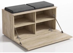 Skrinka na topánky OPAL - dub sonoma