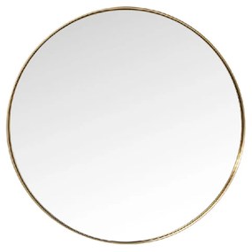 Elegant zrkadlo zlaté Ø100 cm