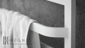 Regnis LOX DUO, vykurovacie teleso 430x1160mm, 616W, biela matná, LOXDUO1190/440/D400/WHITE