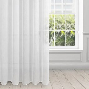 Krásne interierové závesy v bielej farbe Šírka: 140 cm | Dĺžka: 250 cm