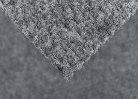 Koberce Breno Metrážny koberec REWIND 900 Braille 2241, šíře role 400 cm, sivá