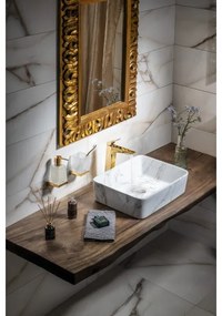 Sapho - Umývadlo na dosku DALMA 47,5x37,5 cm keramika/Carrara