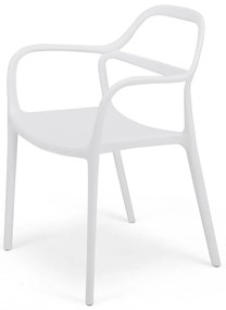 Súprava 2 bielych jedálenských stoličiek Bonami Selection Dali Chaur