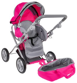 Kočík pre bábiky 2v1 RAMIZ FL8166-1