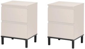 Livarno®  Nočný stolík, 2 kusy  (800011154)
