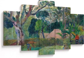 Obraz - Paul Gauguin, Te raau rahi (The Big Tree), reprodukcia (150x105 cm)