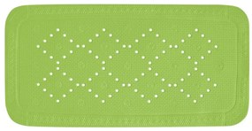 Spirella Protišmyková podložka do vane ALASKA, svetlozelená, 71 x 36 cm