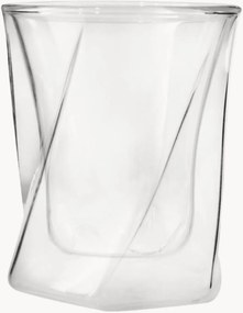 Dvojstenné borosilikátové poháre na whisky Cristallo, 2 ks