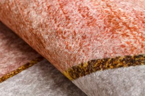 Koberec MIRO 52097.802 Geometrický, protišmykový, prateľný, ružový