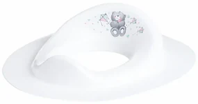 Erga 4 KIDS, detské WC sedátko Medvedík, biela, ERG-08322