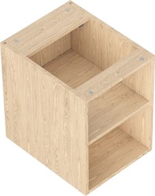 Mexen Box-A, otvorená skrinka s policou 35 cm, dub, 91AX2-0350-470-0-81