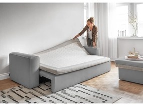 Svetlosivá rozkladacia pohovka 237 cm Wilson – Miuform