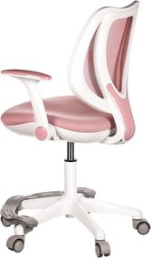 KA-C806 PINK,  Detská stolička, ružová sieťovina