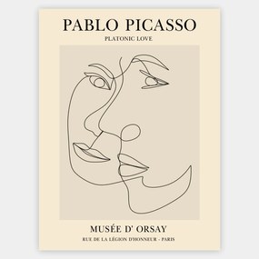 Plagát Platonic Love | Pablo Picasso