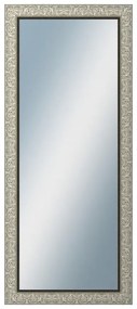 DANTIK - Zrkadlo v rámu, rozmer s rámom 60x140 cm z lišty PRAHA strieborná (2751)