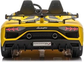 LEAN CARS Elektrické autíčko Lamborghini Aventador SX2028 žlté