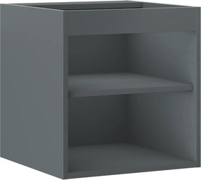 Mexen Box-A, závesná skrinka 45 cm, grafitová matná, 91AX1-0450-470-1-66