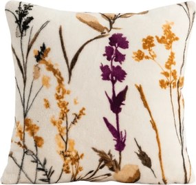 Obojstranná obliečka na vankúšik DUO SENSE MEADOWA 45x45 cm mikroplyš/flanel, farebný